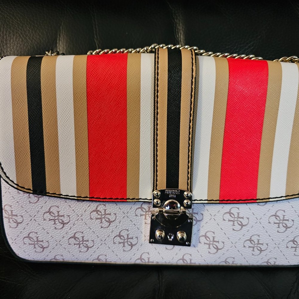 GUESS STRIPE BAG